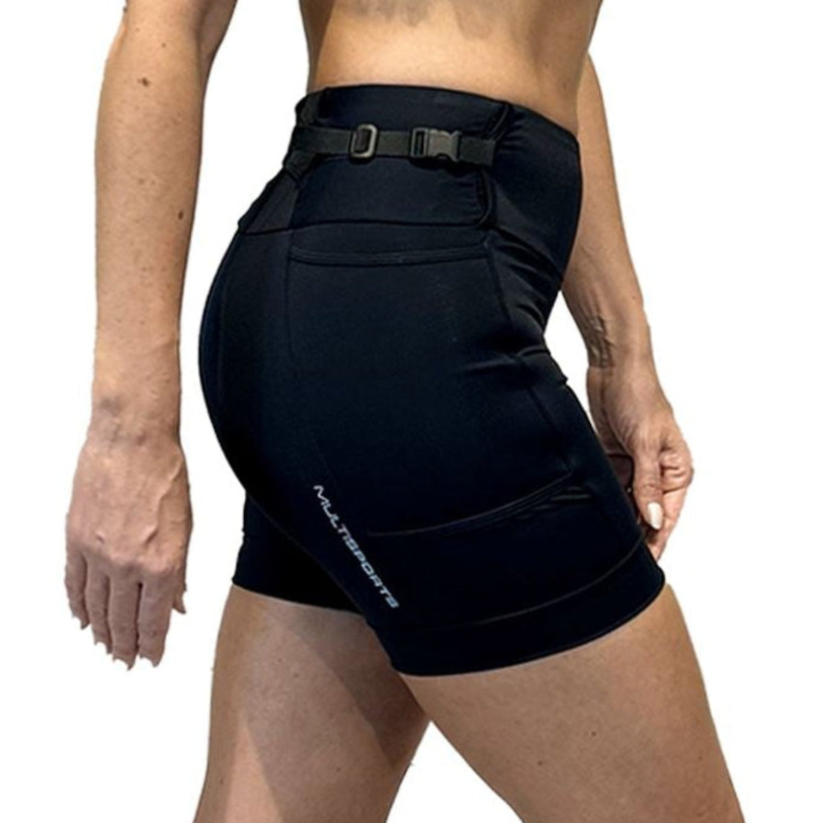 Bermuda 8 Pockets MEDIUM | Feminina Bermuda Corrida Feminina Compressão Parte de Baixo FLETS