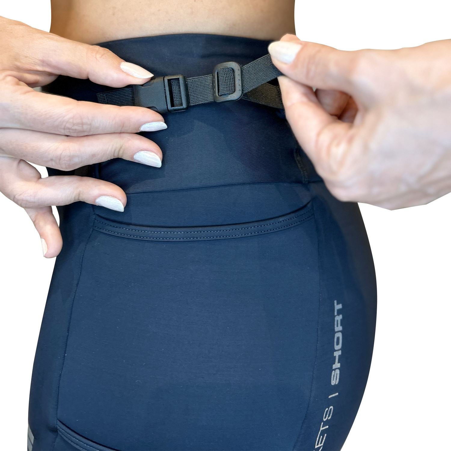 Bermuda 8 Pockets MEDIUM | Feminina Bermuda Corrida Feminina Compressão Parte de Baixo FLETS