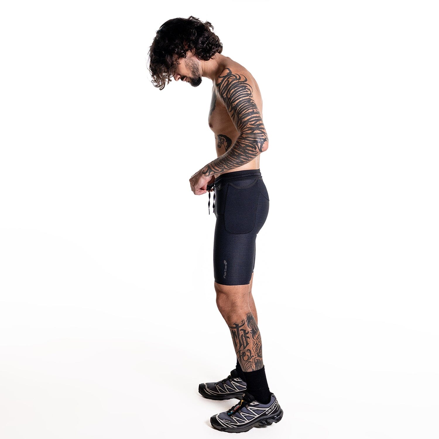 Bermuda Corrida VELOCITY V2 Bermuda Run Masculina Compressão Parte de Baixo FLETS