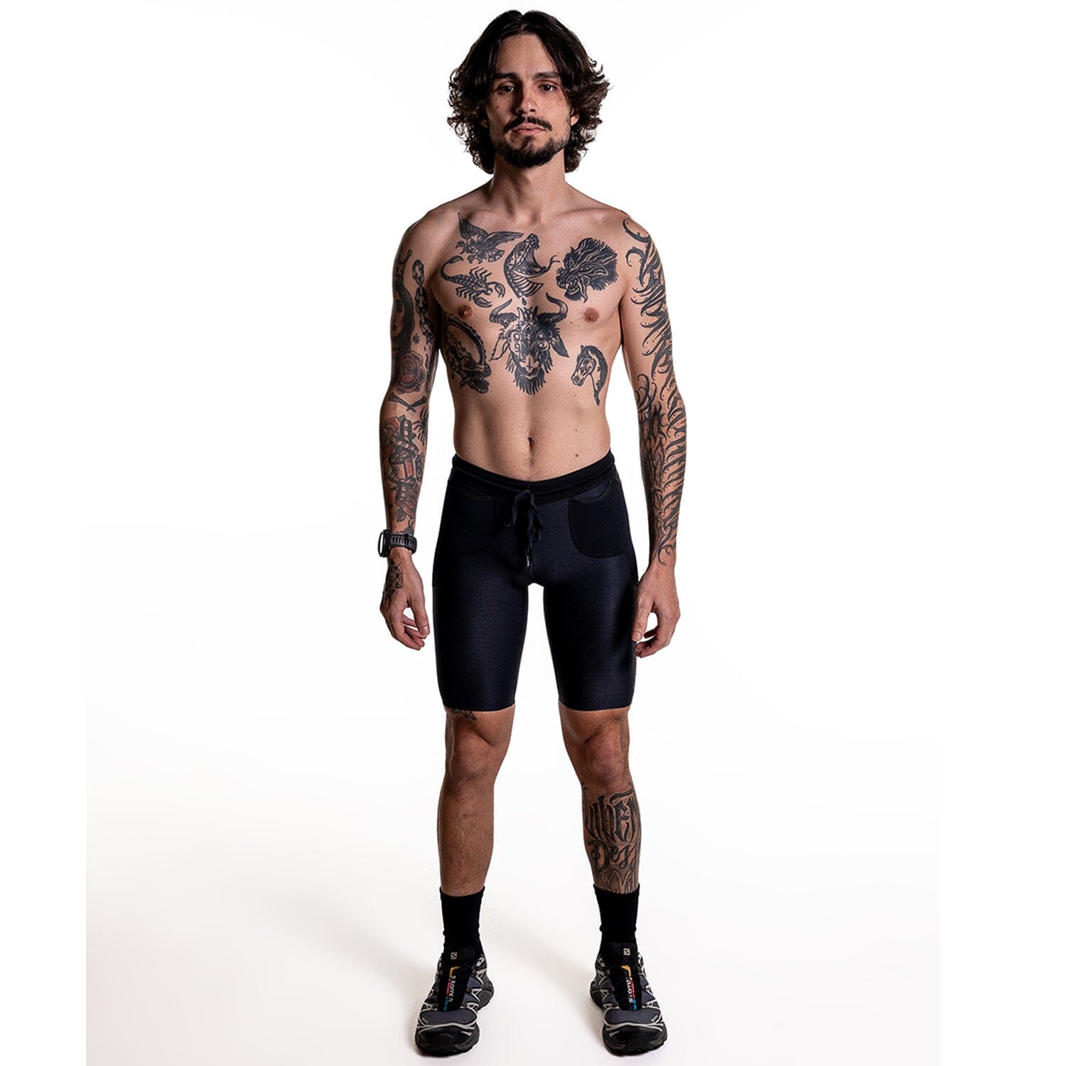 Bermuda Corrida VELOCITY V2 Bermuda Run Masculina Compressão Parte de Baixo FLETS