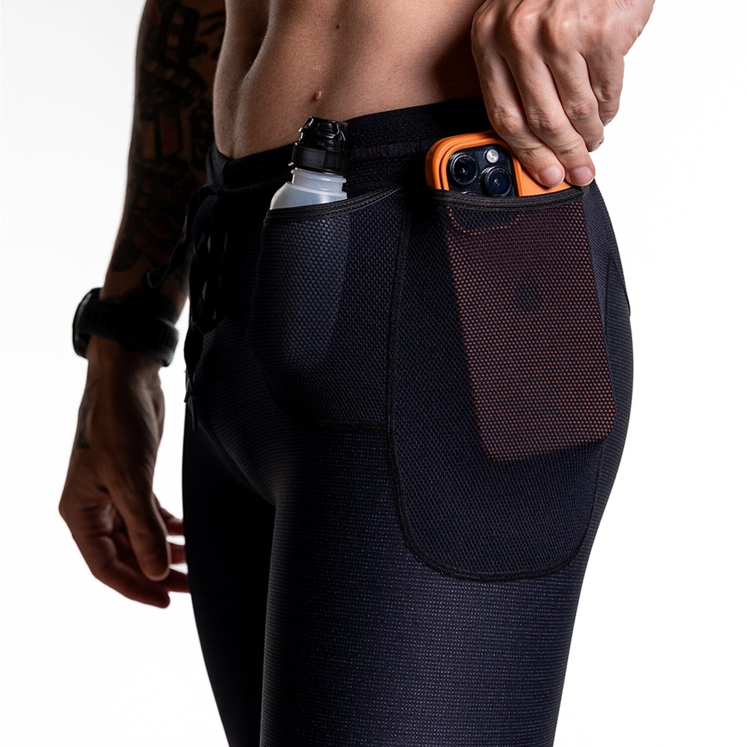 Bermuda Corrida VELOCITY V2 Bermuda Run Masculina Compressão Parte de Baixo FLETS