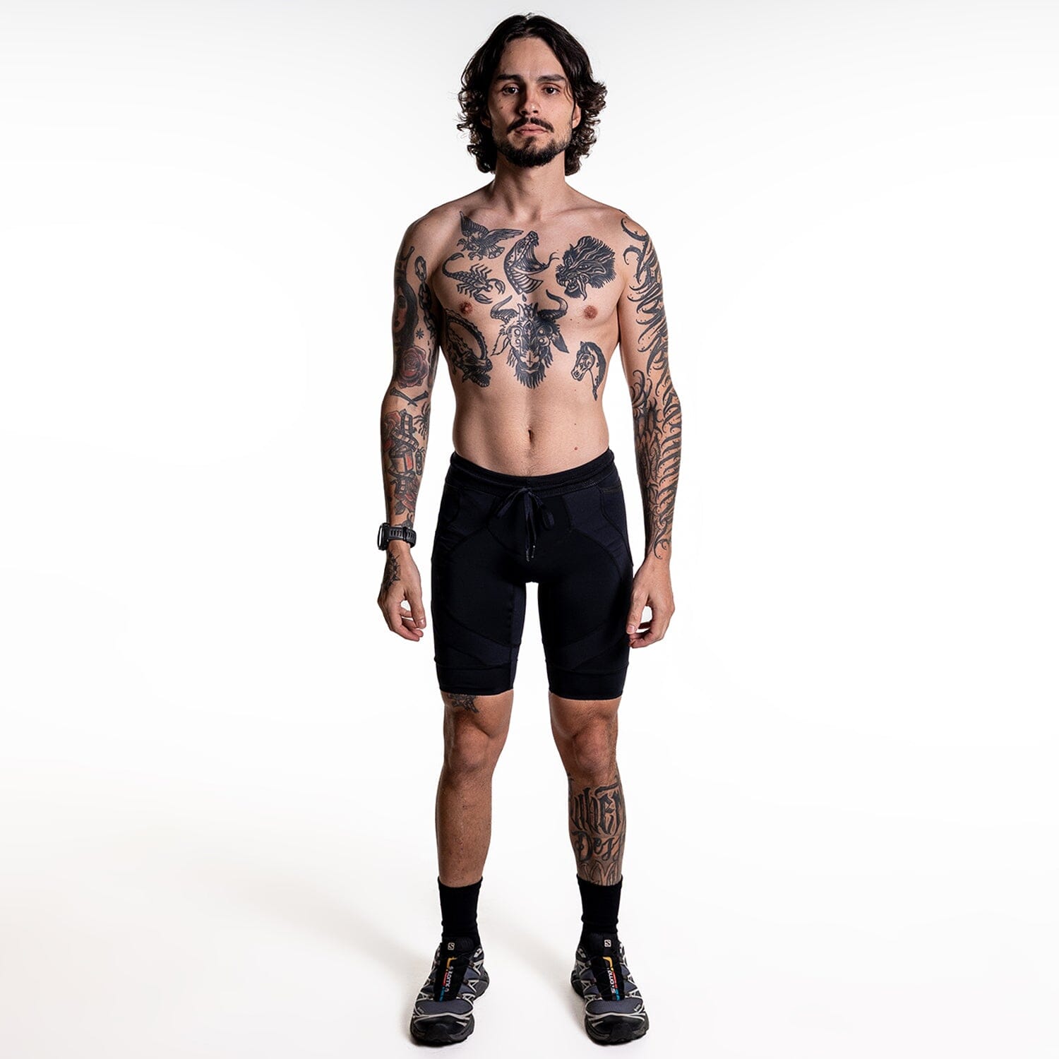 Bermuda Corrida X3X Compression Ultra V2 Bermuda Corrida Masculina Compressão Parte de Baixo FLETS