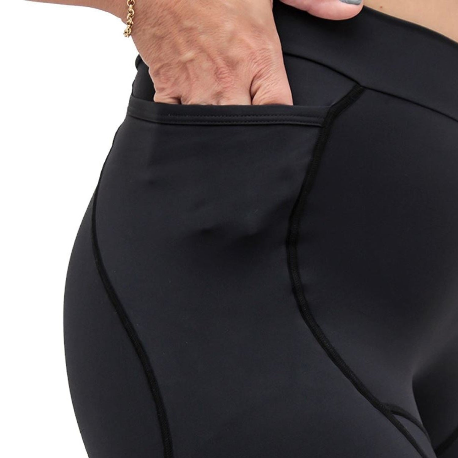 Bermuda Run BIA | ALLBLACK Bermuda Corrida Feminina Compressão Parte de Baixo FLETS