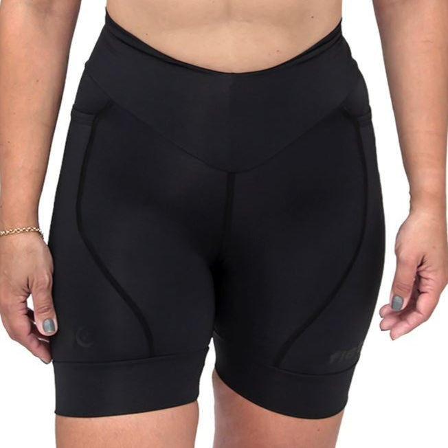 Bermuda Run NIX l ALLBLACK Bermuda Corrida Feminina Compressão Parte de Baixo FLETS