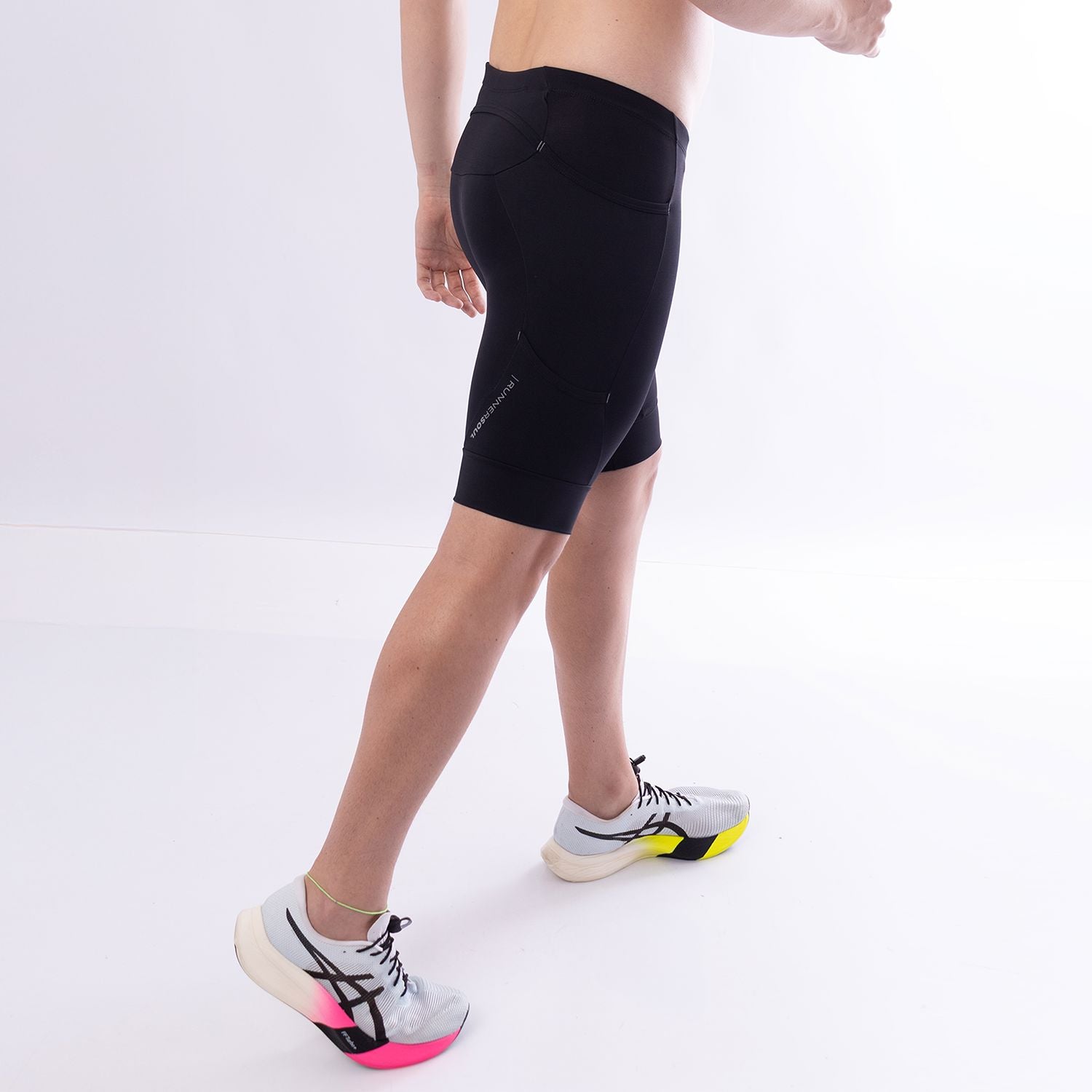 Bermuda Runner Soul | 5 Bolsos Bermuda Corrida Masculina Compressão Parte de Baixo FLETS