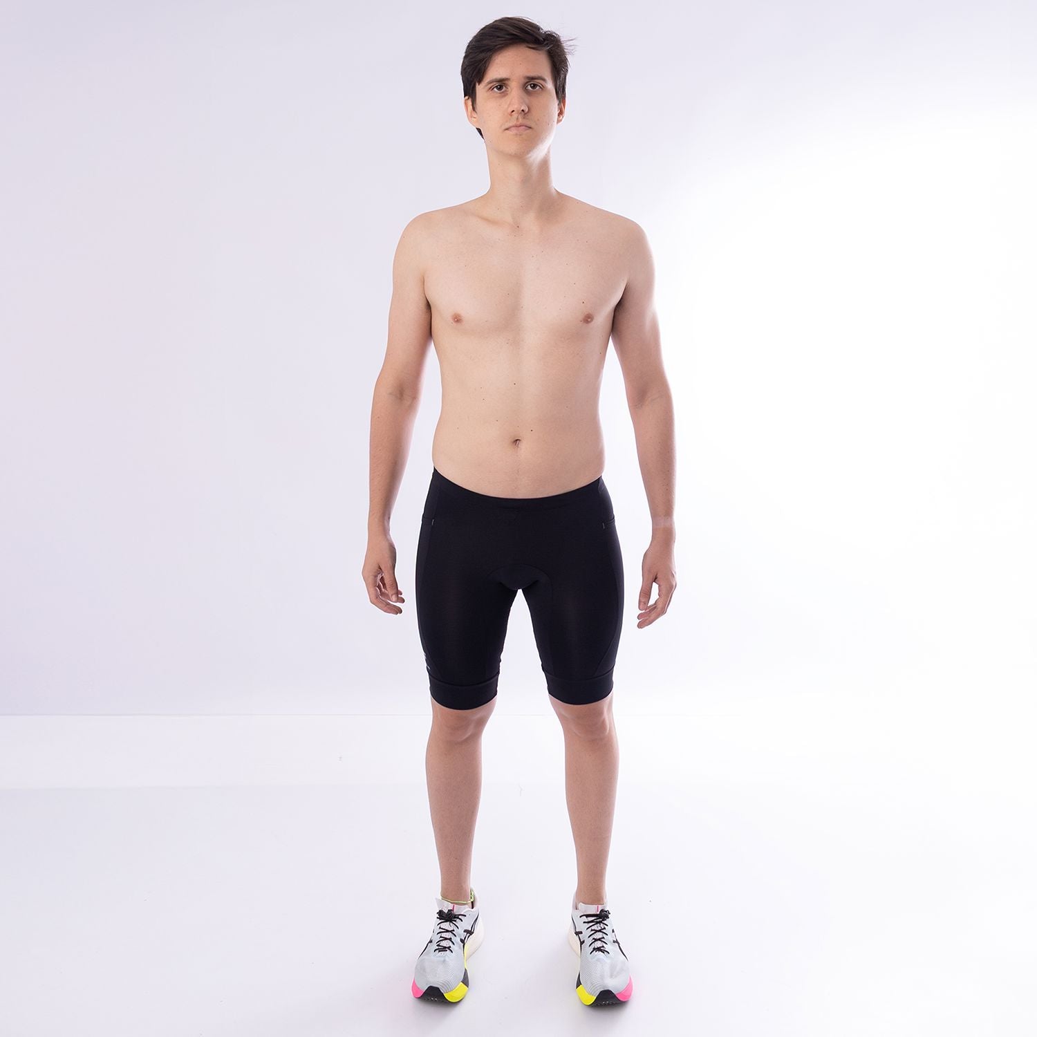 Bermuda Runner Soul ALLBLACK | 3 Bolsos Bermuda Corrida Masculina Compressão Parte de Baixo FLETS