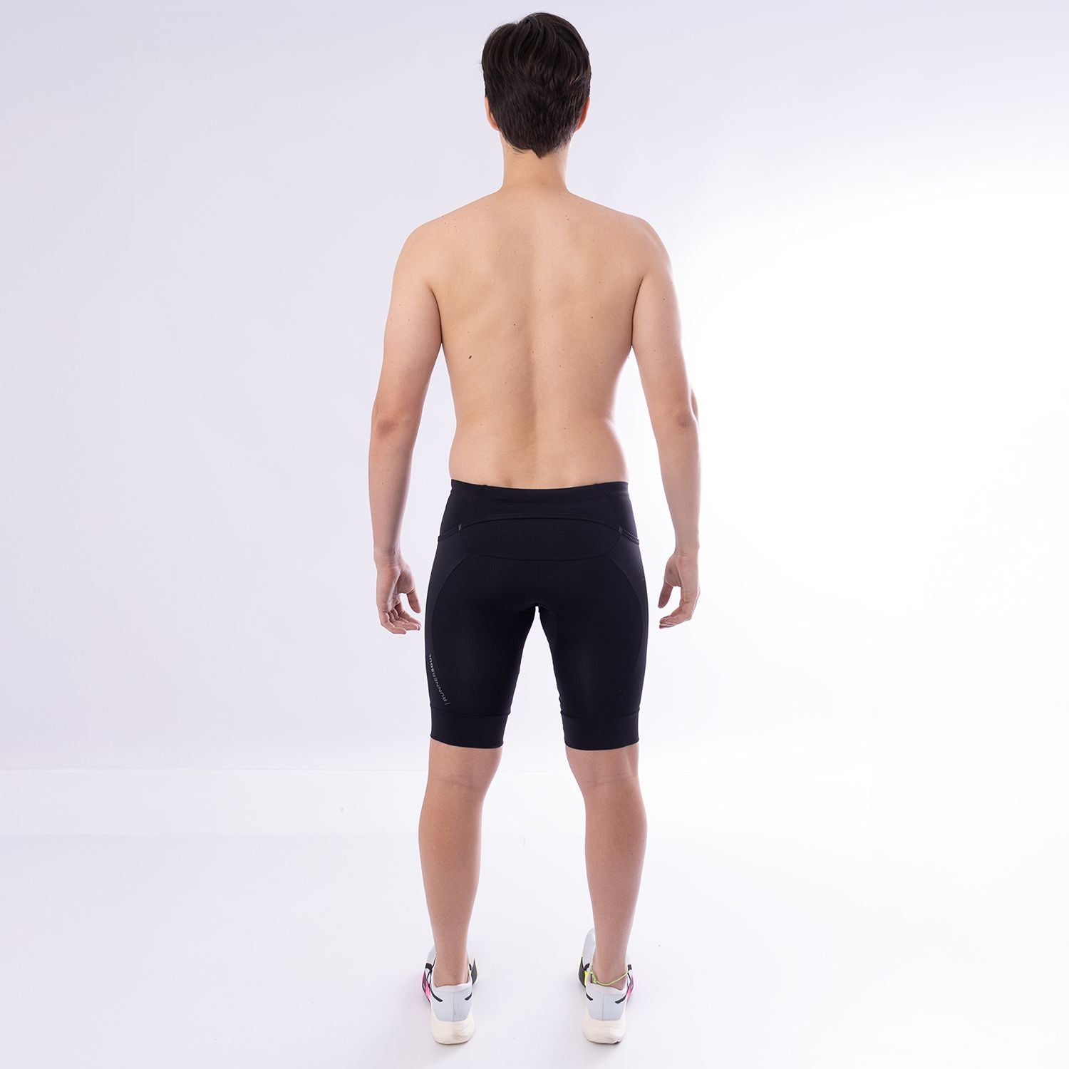 Bermuda Runner Soul ALLBLACK | 3 Bolsos Bermuda Corrida Masculina Compressão Parte de Baixo FLETS