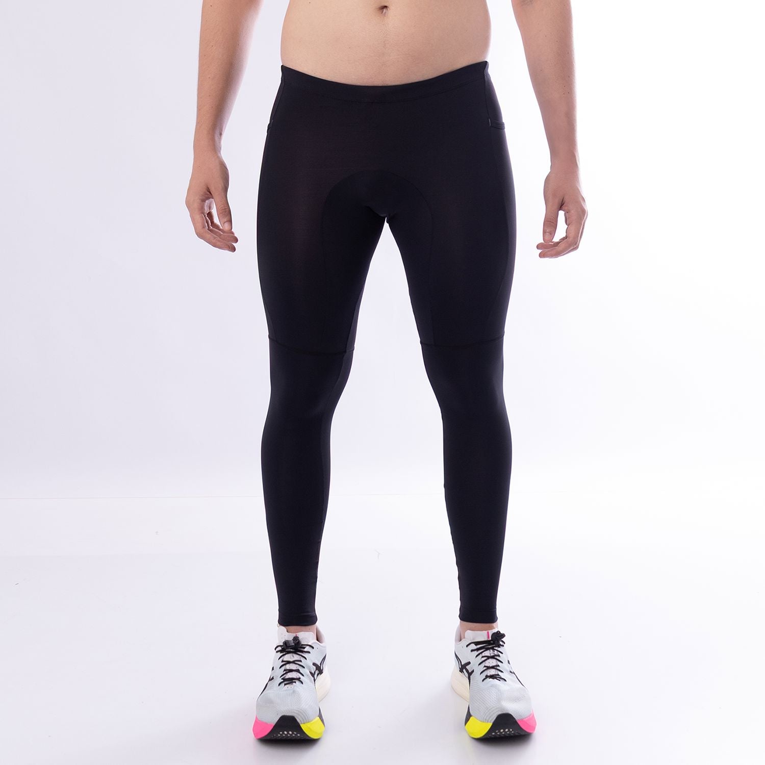 Calça Runner Soul ALLBLACK | 3 Bolsos Calça Corrida Masculina Compressão Parte de Baixo FLETS
