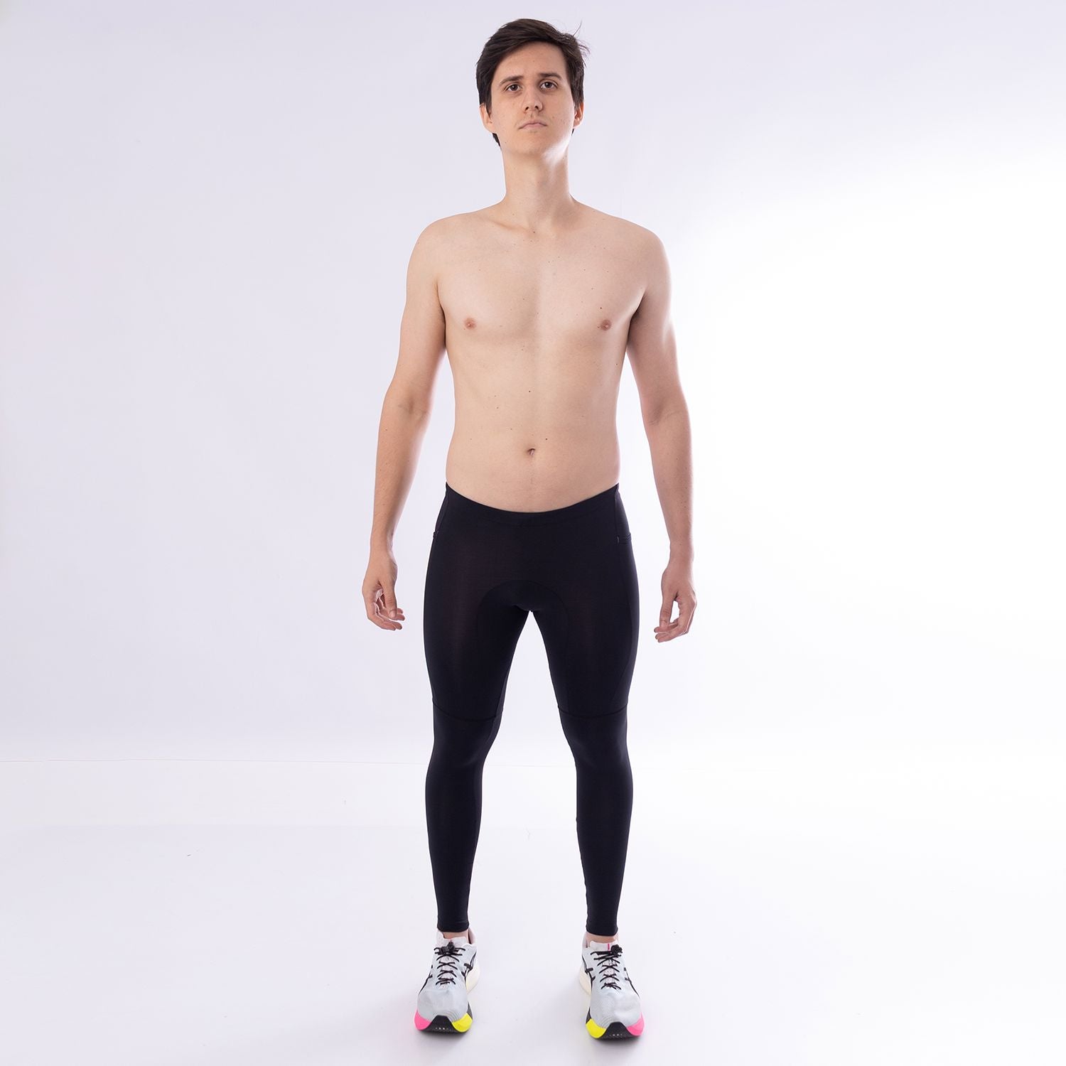Calça Runner Soul ALLBLACK | 3 Bolsos Calça Corrida Masculina Compressão Parte de Baixo FLETS