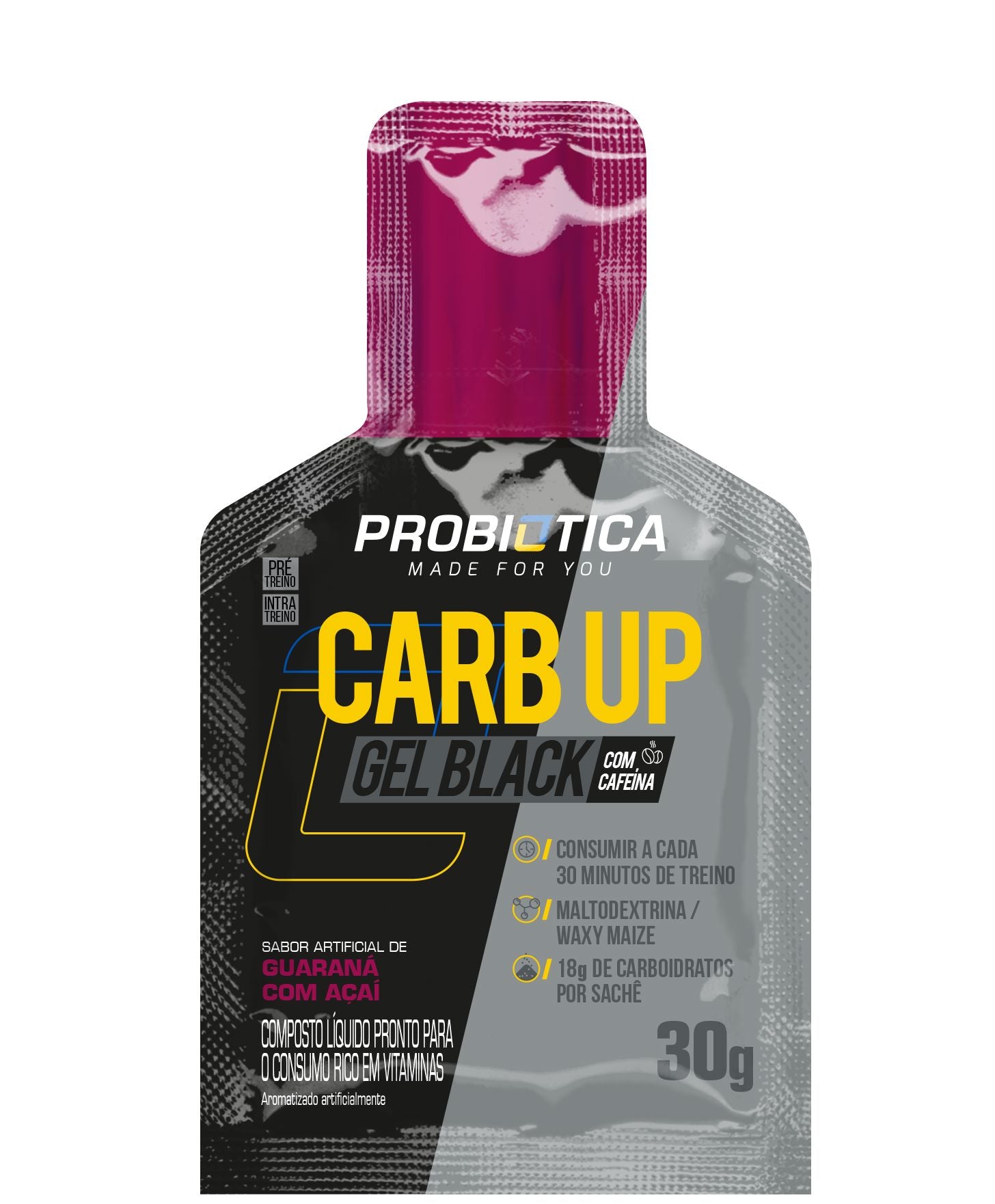 Carb Up Gel Black FLETS