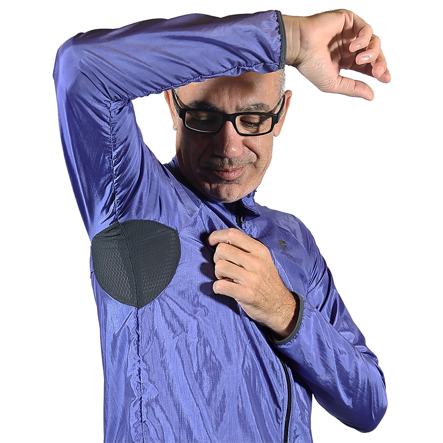 Jaqueta Corta Vento Masculina Azul Jaqueta Multisport Masculina Parte de Cima FLETS