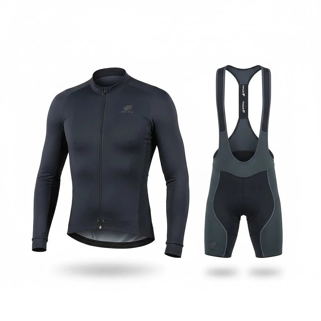 Kit Ciclismo Pro Ele Bretelle Ciclismo Masculino Compressão Corpo Inteiro Fast Bundle