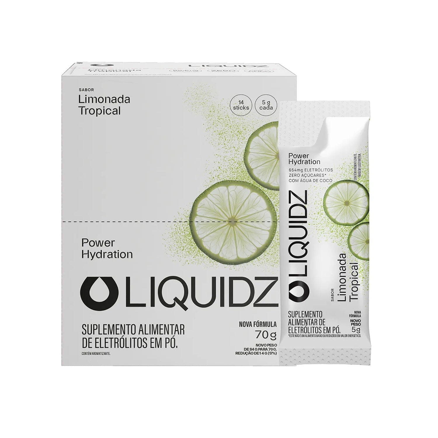 LIQUIDZ STICK LIMONADA TROPICAL FLETS