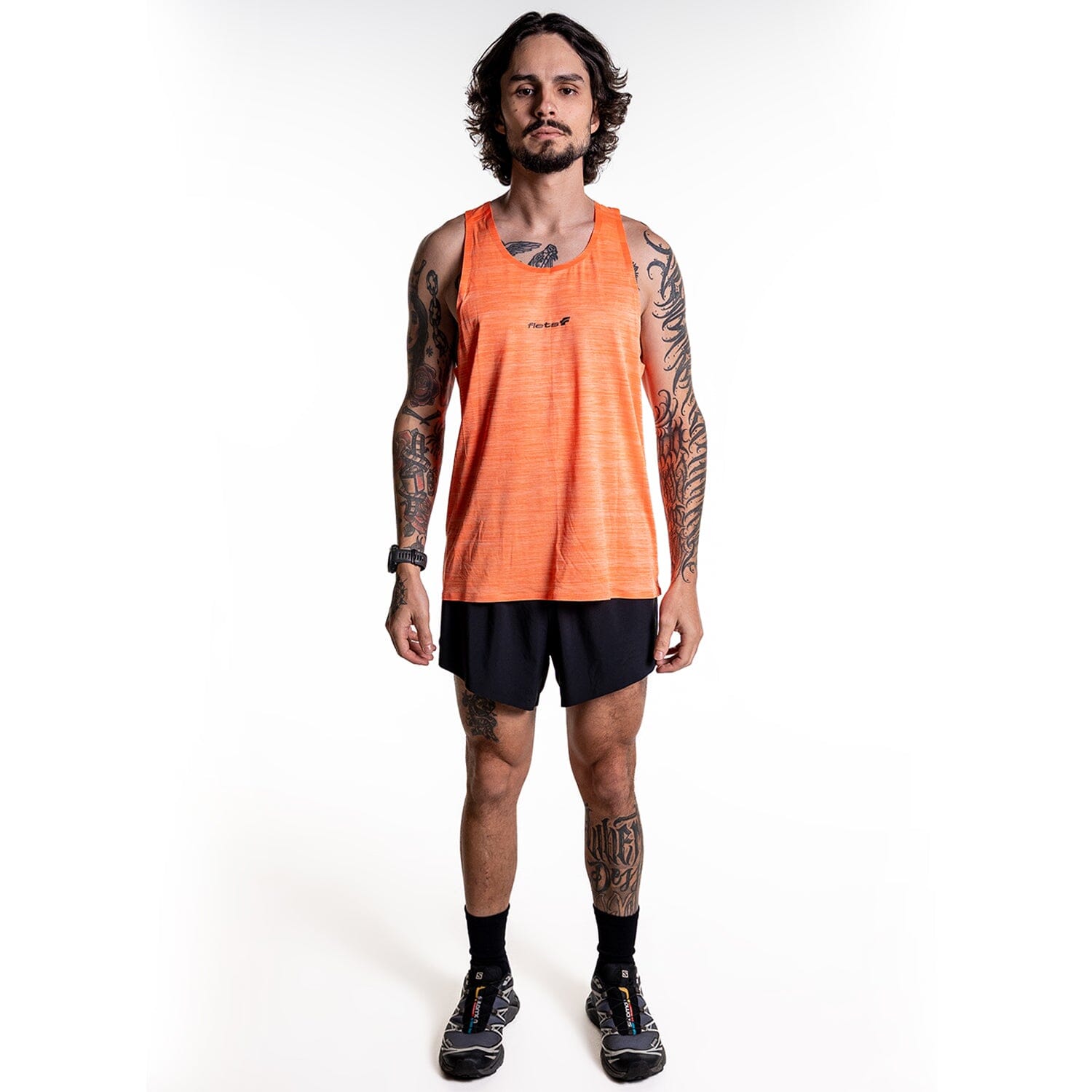 Regata VUKA Masculina Laranja Regata Multisport Masculina FLETS