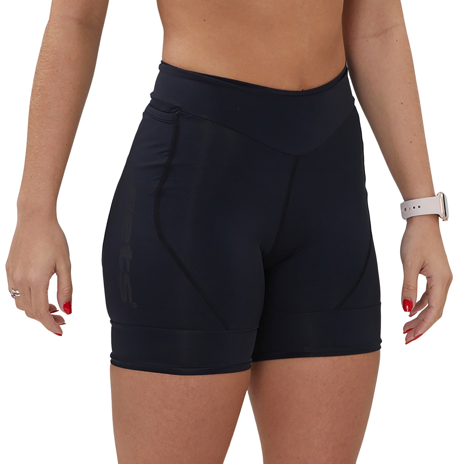 BERMUDA MULTISPORT RUN FIT FEMININA BLACKOUT Bermuda Corrida Feminina Compressão Parte de Baixo Flets