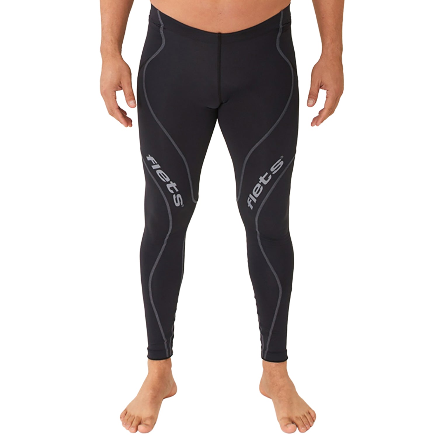 CALÇA MULTISPORT RUN BASIC COMPRESSION MASCULINA Calça Corrida Masculina Compressão Parte de Baixo Flets