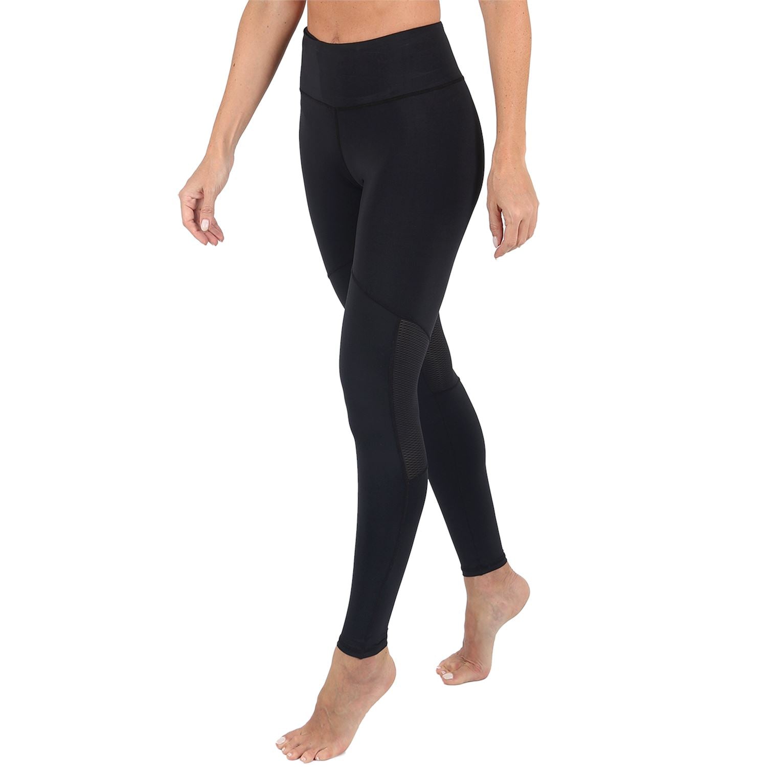 Calça Running de Compressão Bolso Cós l ALLBLACK Calça Legging Fitness Feminina VAN 3 Compressão Parte de Baixo FLETS