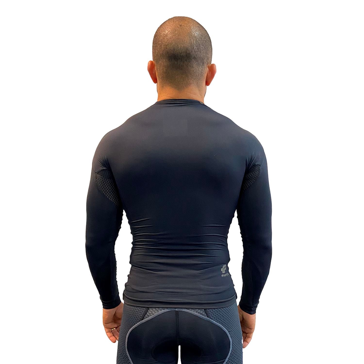 Prolayer Edição Limitada AllBlack Masculina Camisa Prolayer Masculina Parte de Cima FLETS