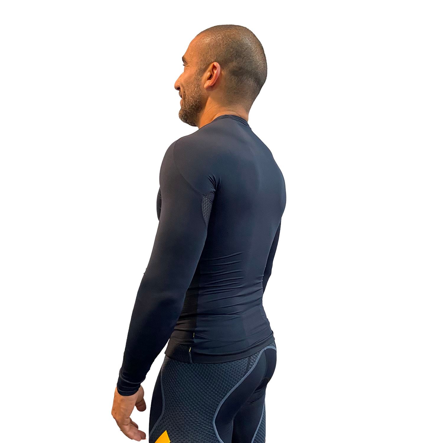 Prolayer Edição Limitada AllBlack Masculina Camisa Prolayer Masculina Parte de Cima FLETS