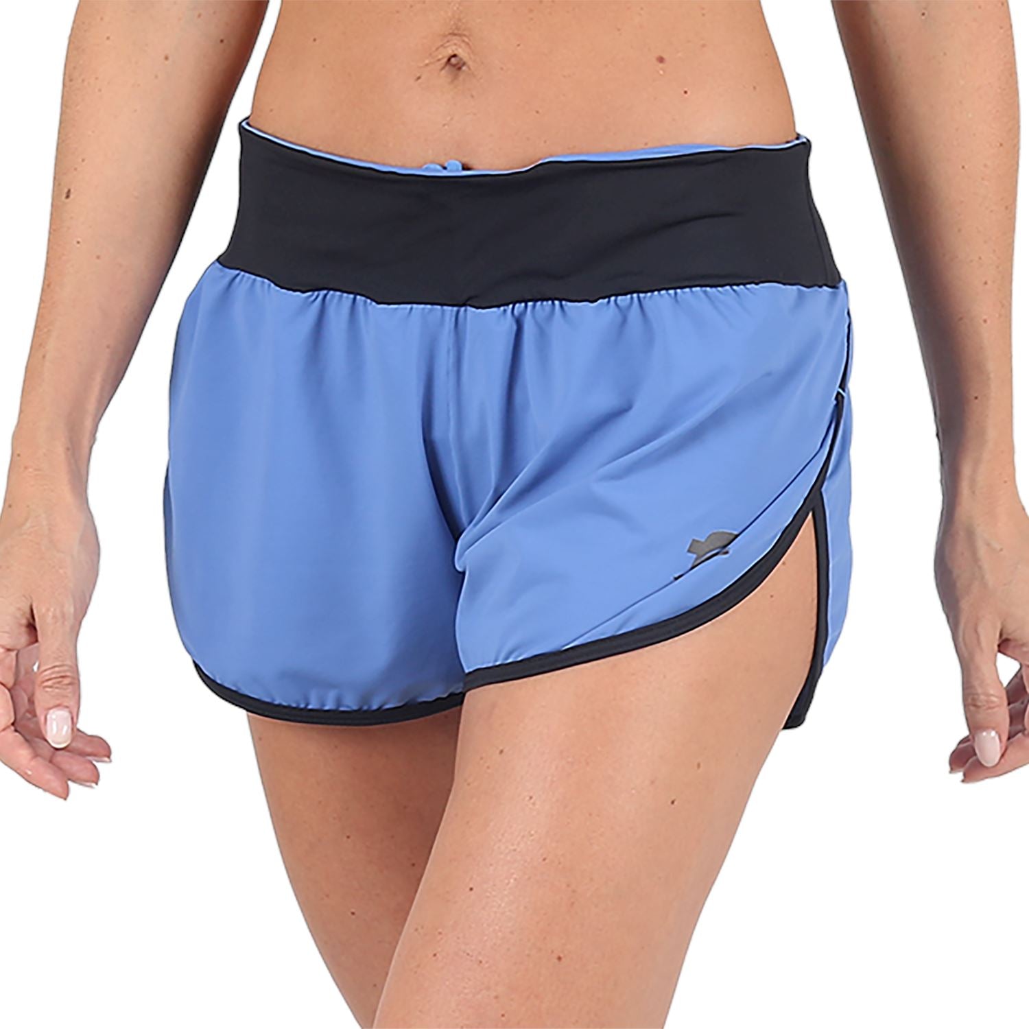 Shorts Run Fem l Azul Shorts Crossfit/Run FLETS