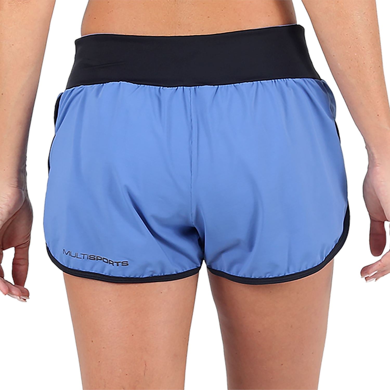 Shorts Run Fem l Azul Shorts Crossfit/Run FLETS