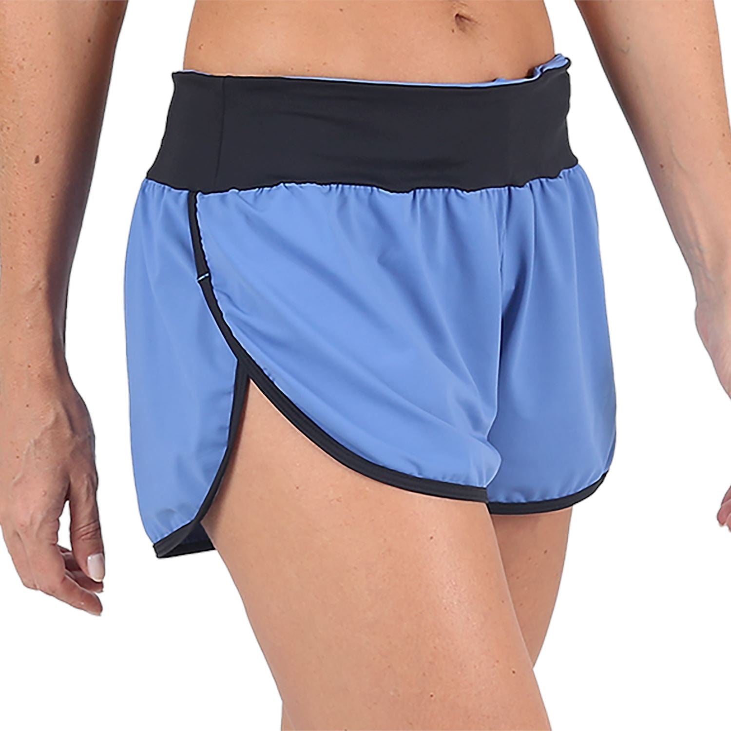 Shorts Run Fem l Azul Shorts Crossfit/Run FLETS