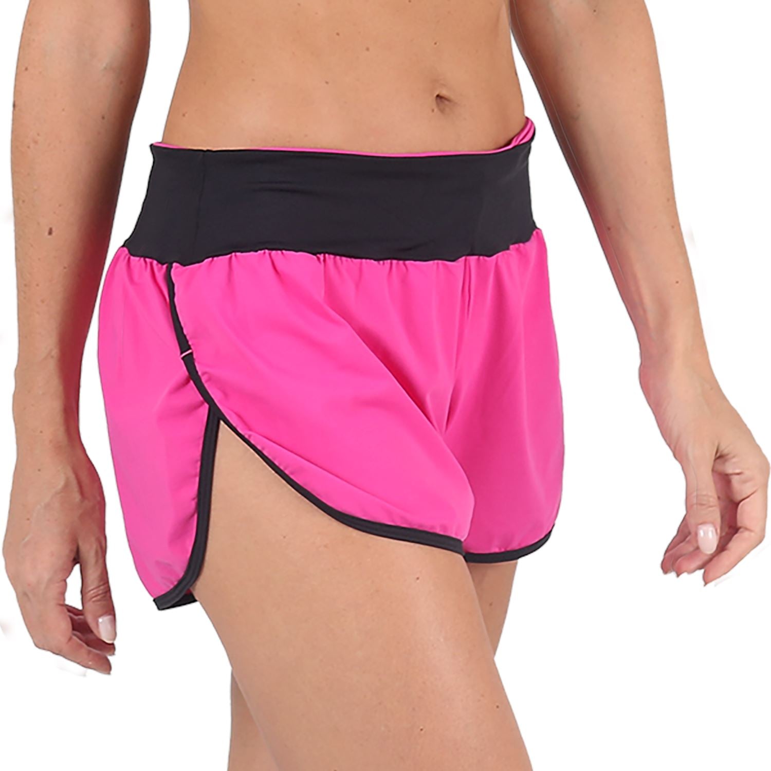 Shorts Run Fem l Rosa Shorts Crossfit/Run FLETS