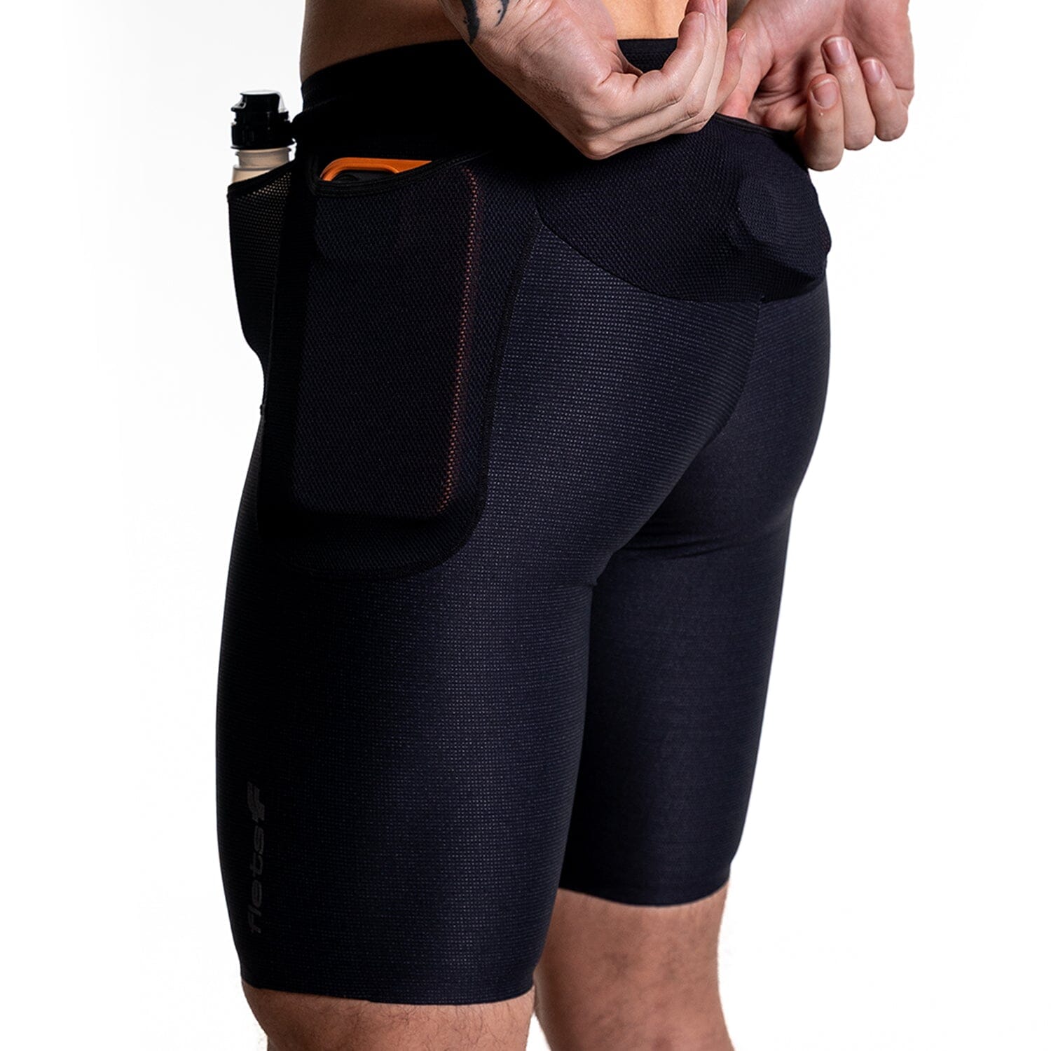 Bermuda Corrida VELOCITY V2 Bermuda Run Masculina Compressão Parte de Baixo FLETS 