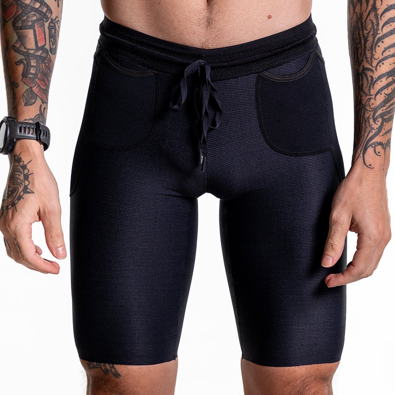 Bermuda Corrida VELOCITY V2 Bermuda Run Masculina Compressão Parte de Baixo FLETS 