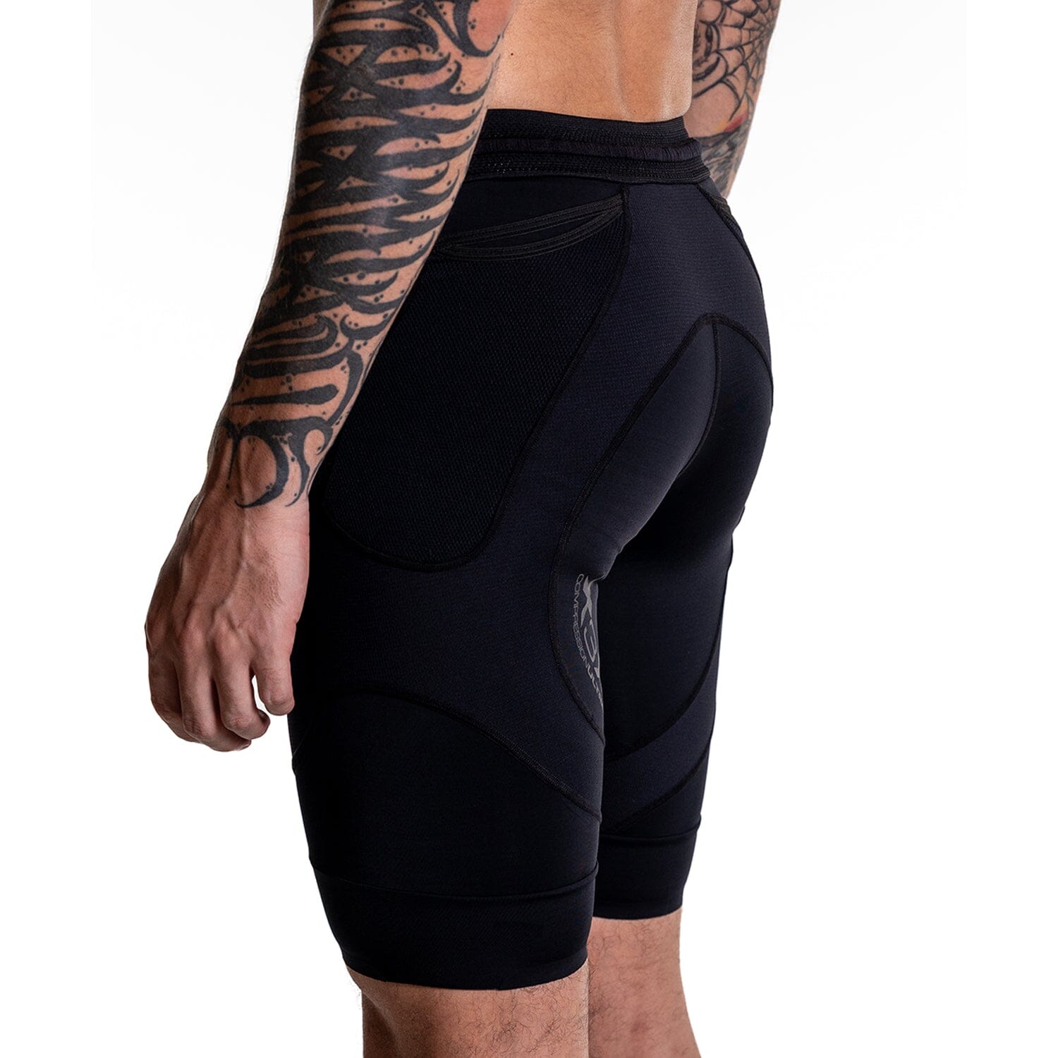Bermuda Corrida X3X Compression Ultra V2 Bermuda Corrida Masculina Compressão Parte de Baixo FLETS 