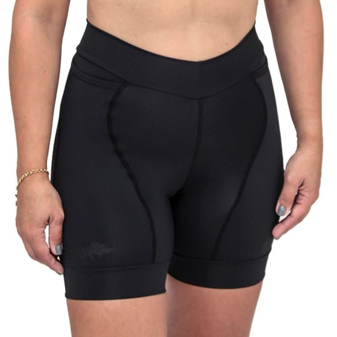 Bermuda Run HERA | ALLBLACK Bermuda Corrida Feminina Compressão Parte de Baixo FLETS 