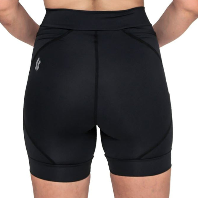 Bermuda Run HERA | ALLBLACK Bermuda Corrida Feminina Compressão Parte de Baixo FLETS 