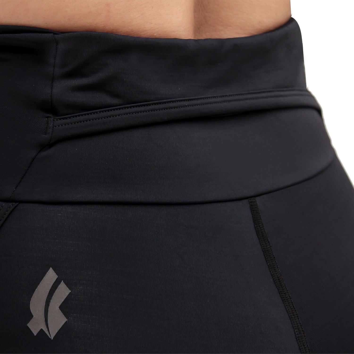 Bermuda Run NIX l ALLBLACK Bermuda Corrida Feminina Compressão Parte de Baixo FLETS 