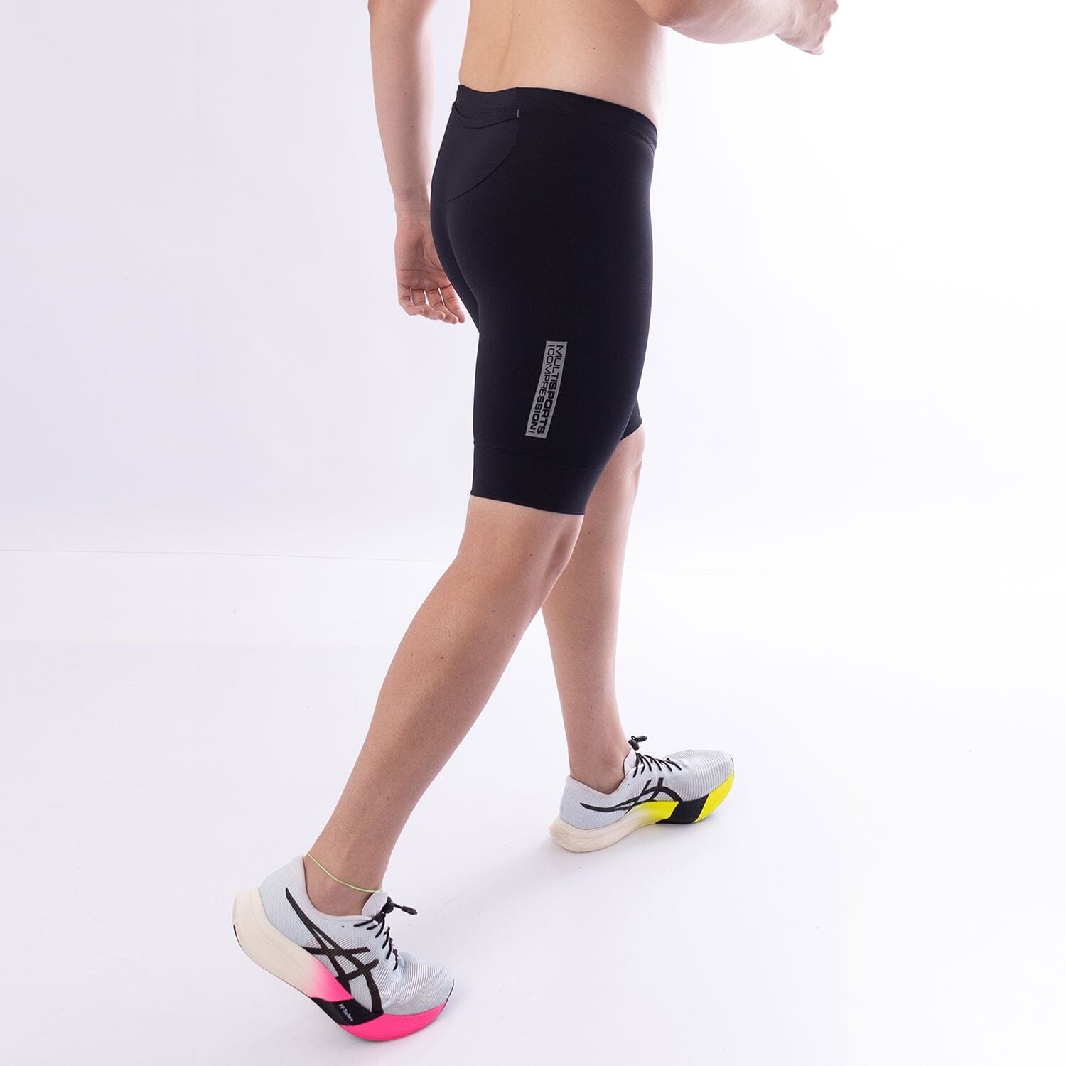 Bermuda Runner Soul VELOCITY Bermuda Corrida Masculina Compressão Parte de Baixo FLETS 