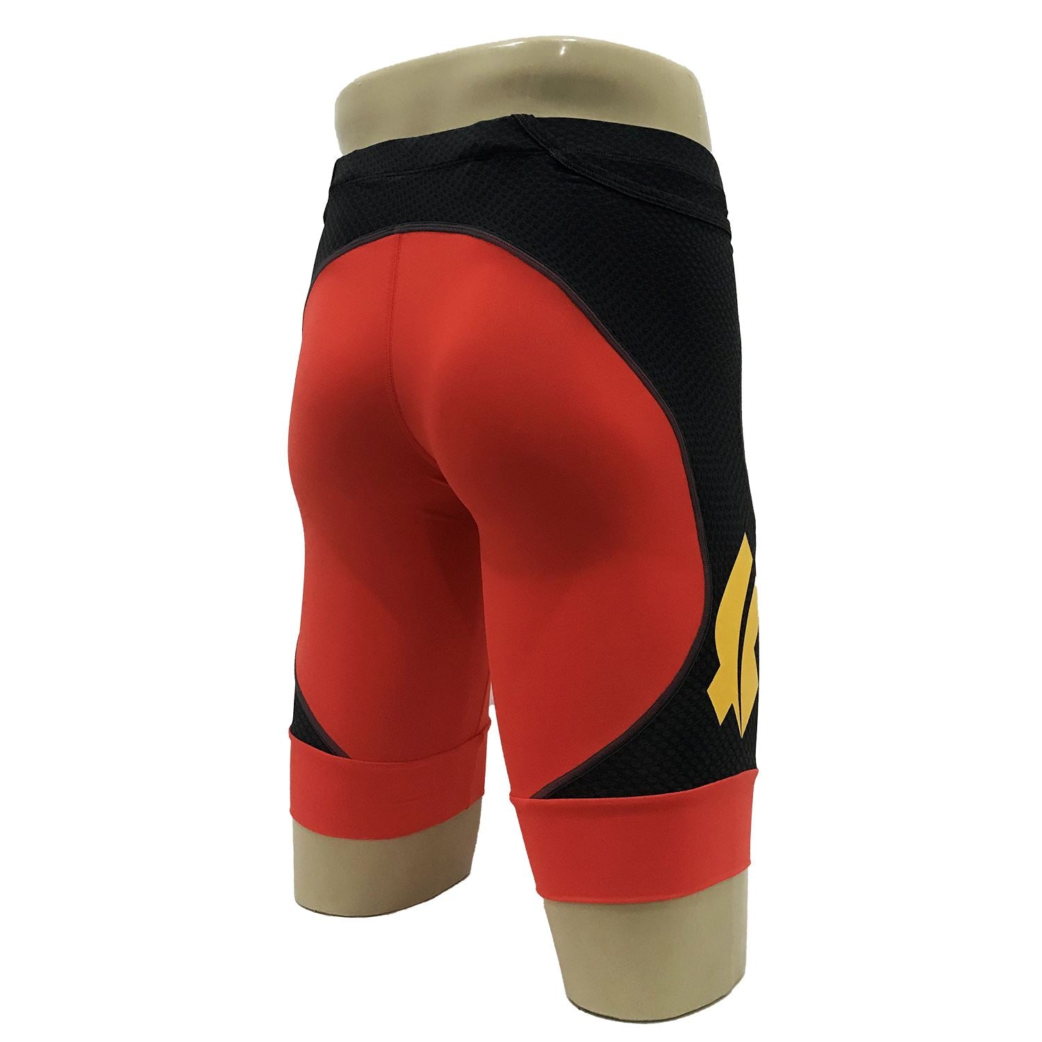 Bermuda Zeus Runner Soul Pitanga c/ FFE Masculina Bermuda Corrida Masculina Compressão Parte de Baixo FLETS 