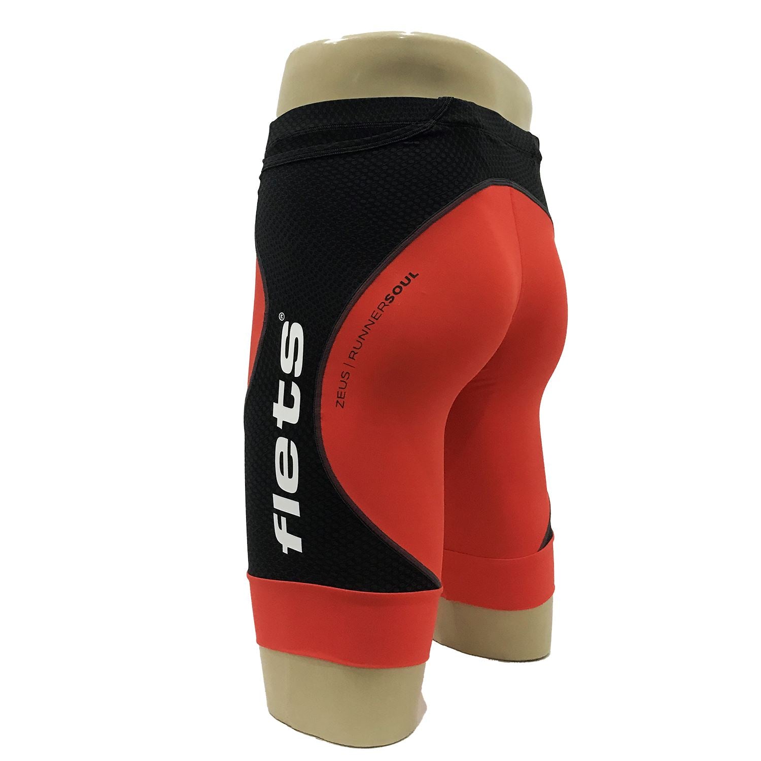 Bermuda Zeus Runner Soul Pitanga c/ FFE Masculina Bermuda Corrida Masculina Compressão Parte de Baixo FLETS 