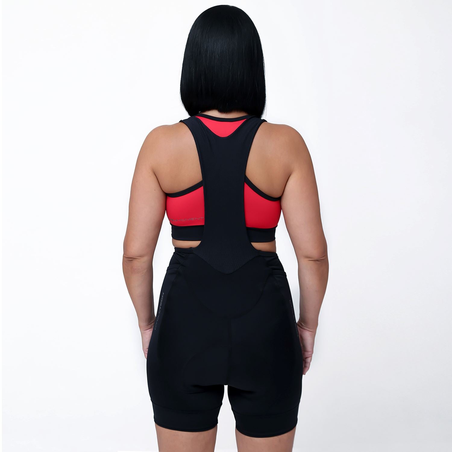 Bretelle NOVA CYCLETECH - AllBlack l FEMININO Bretelle Ciclismo Feminino Compressão FLETS 
