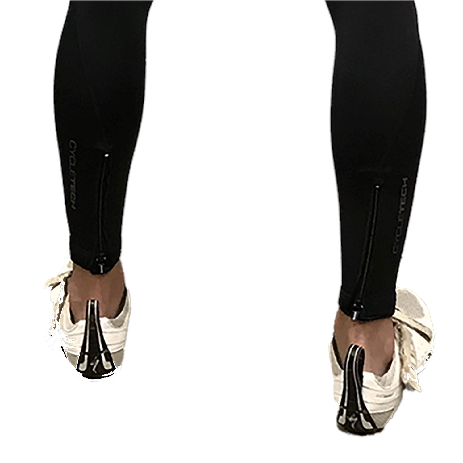 Calça Bretelle NOVA CYCLETECH - ALL BLACK I Masc Calça Bretelle Ciclismo Masculina Compressão Corpo Inteiro FLETS 