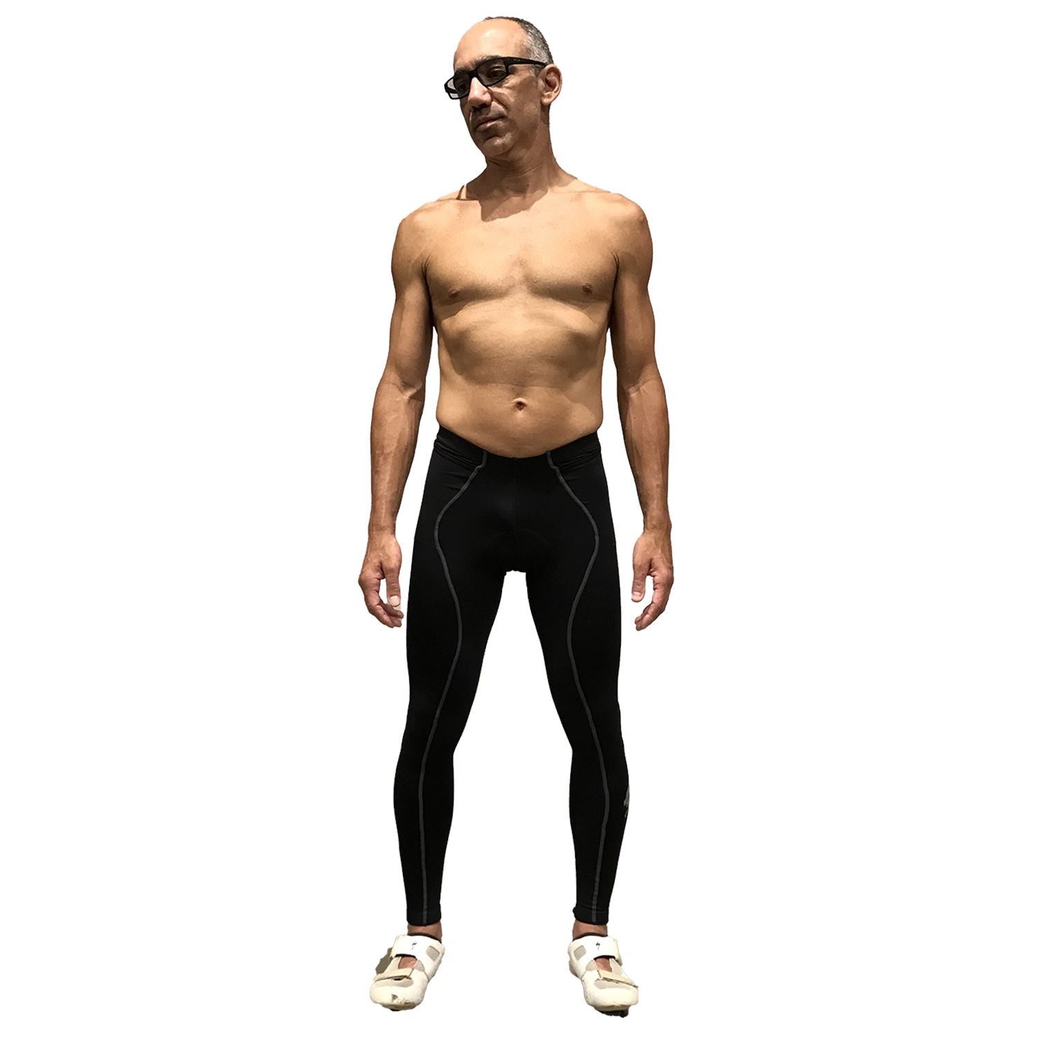 Calça NOVA CYCLETECH - Preto c/ ESTANHO l Masc Calça Ciclismo Masculina Compressão Parte de Baixo FLETS 