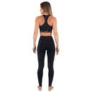 Calça Running de Compressão Bolso Cós l ALLBLACK Calça Legging Fitness Feminina VAN 3 Compressão Parte de Baixo FLETS 