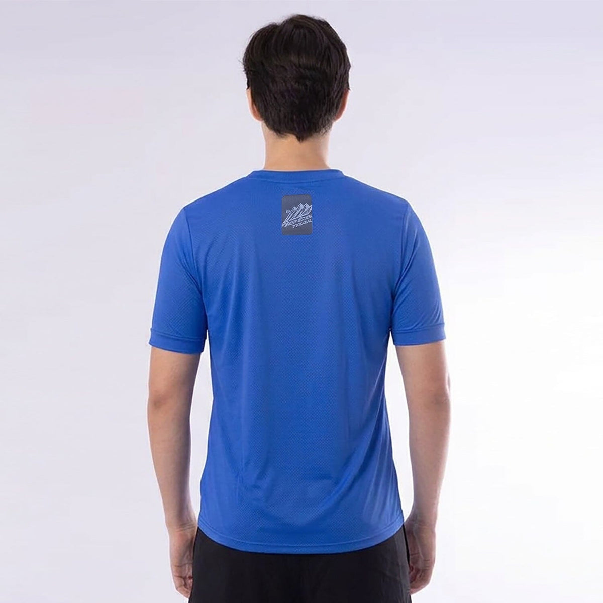 Camiseta T-shirt Azul Estampa FLETS TRAIL Refletiva FLETS 