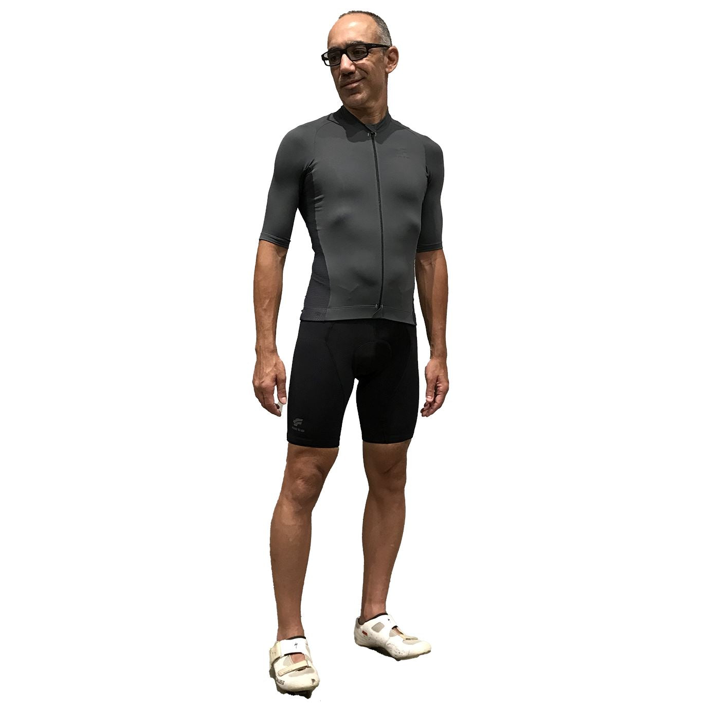 Jersey Manga Curta NOVA CYCLETECH | Estanho Camisa Ciclismo Masculina Parte de Cima FLETS 