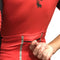 Jersey Manga Curta NOVA CYCLETECH | Vermelho Camisa Ciclismo Masculina Parte de Cima FLETS 