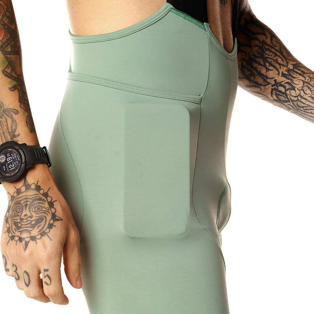 PRÉ-VENDA - Bretelle Cycletech Clássico Masculino Sálvia - ENVIO EM ATÉ 10 DIAS FLETS 