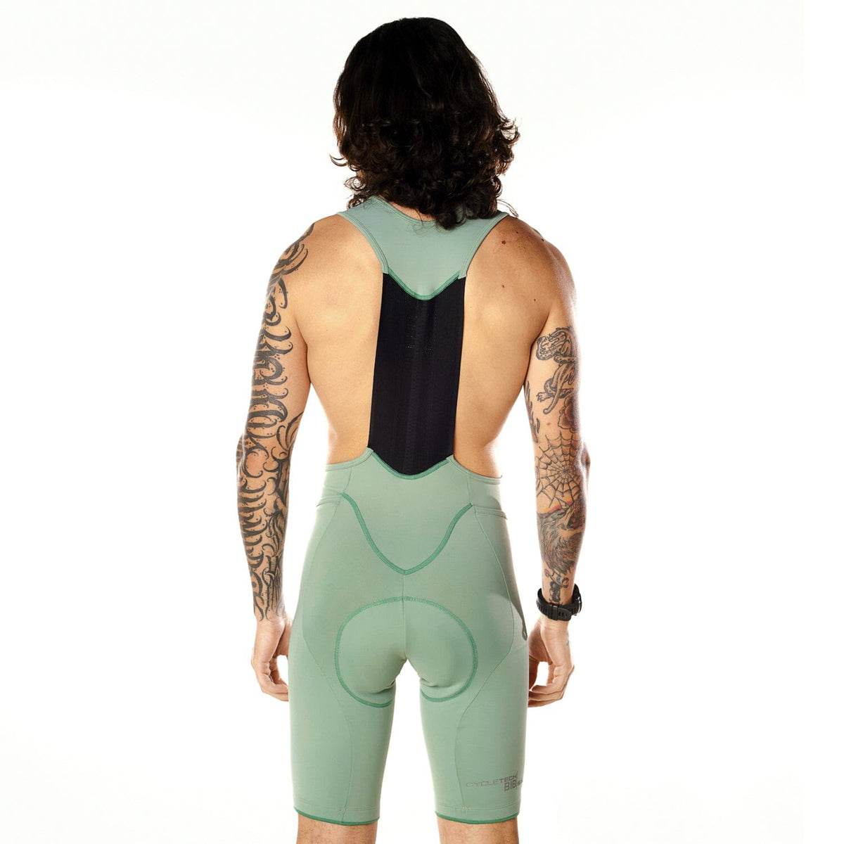 PRÉ-VENDA - Bretelle Cycletech Clássico Masculino Sálvia - ENVIO EM ATÉ 10 DIAS FLETS 