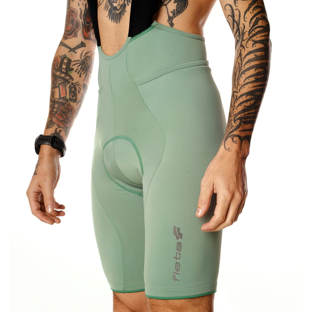 PRÉ-VENDA - Bretelle Cycletech Clássico Masculino Sálvia - ENVIO EM ATÉ 10 DIAS FLETS 