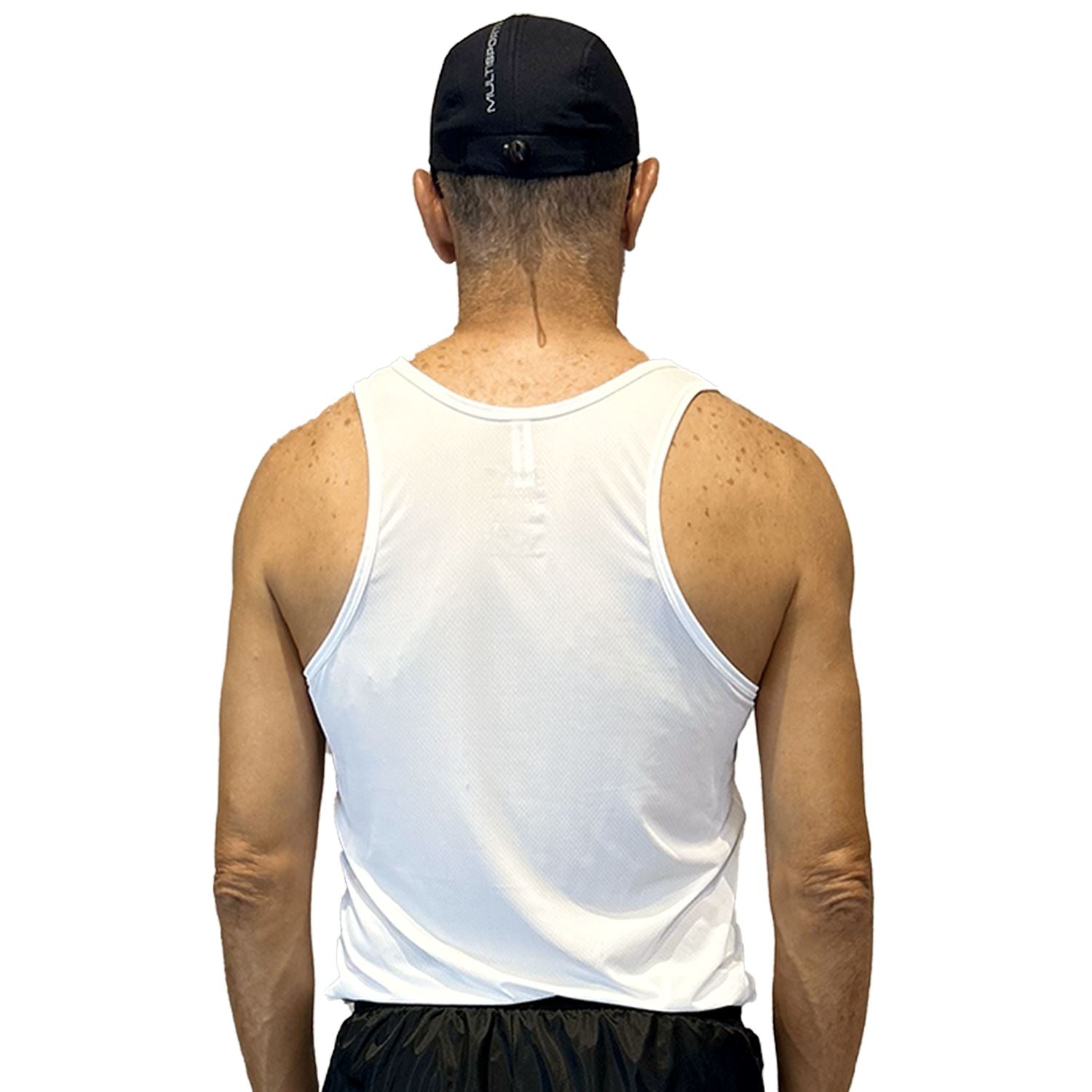 Regata Masculina LOGO | Branca Regata Multisport Masculina FLETS 