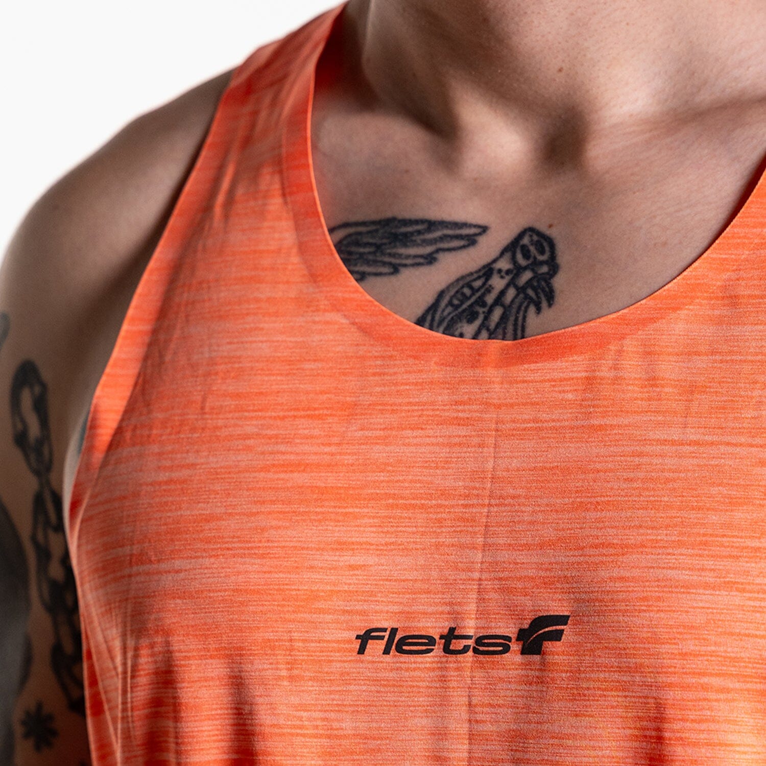 Regata VUKA Masculina Laranja Regata Multisport Masculina FLETS 