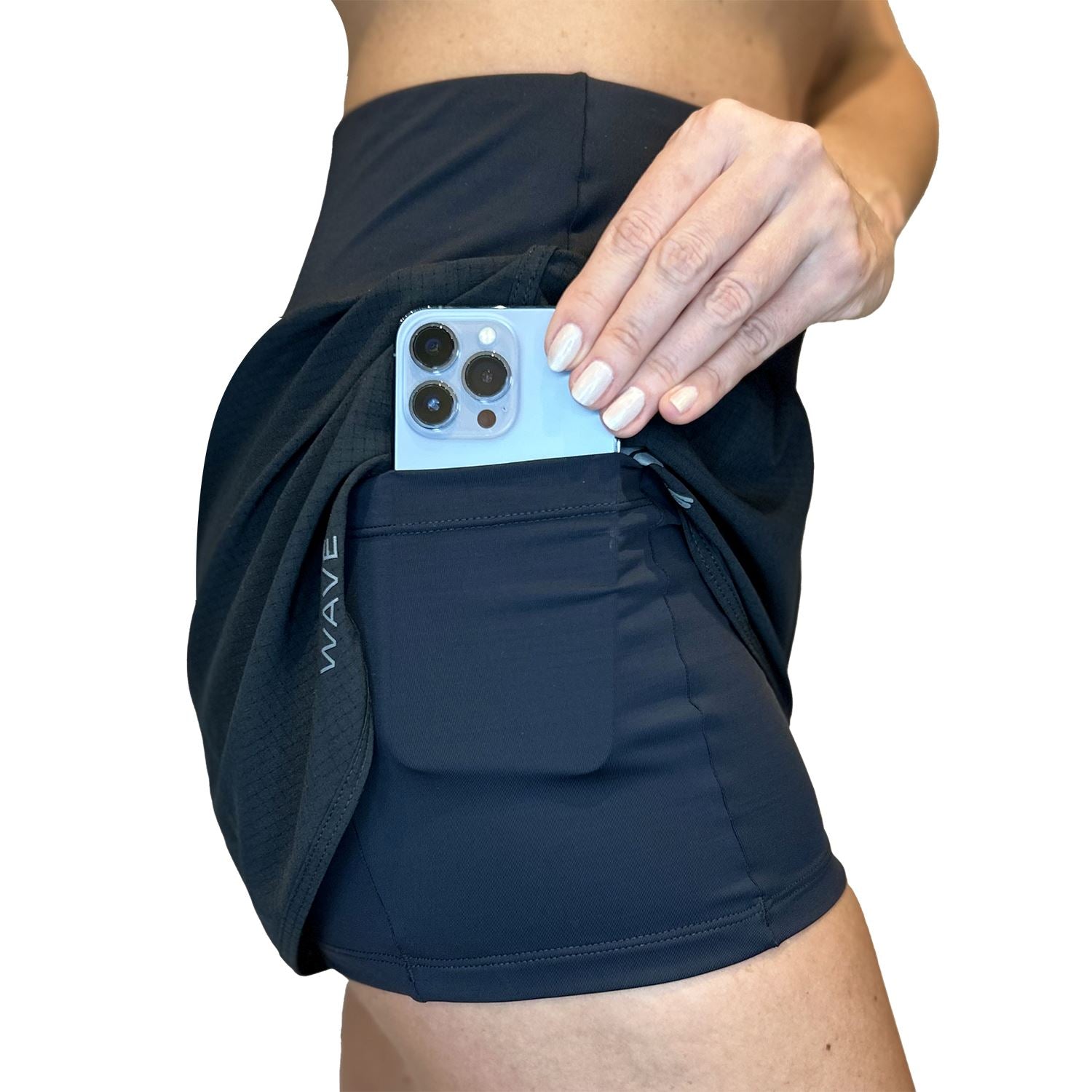 Shorts Feminino WAVE | Runner Soul com Bermuda Shorts Crossfit/Run FLETS 