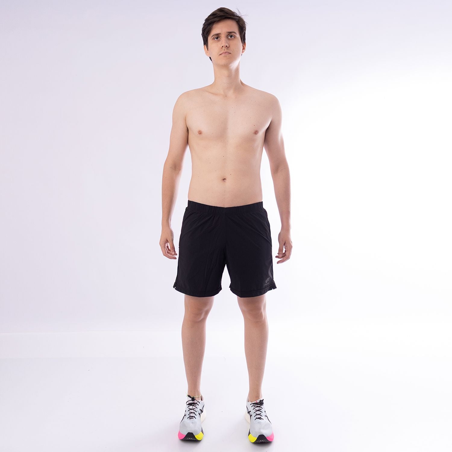Shorts FLOW c/ Sunga Interna l Preto Shorts Masculino FLETS 